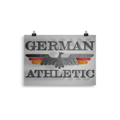 German Athletic Logo Poster – Bild 2